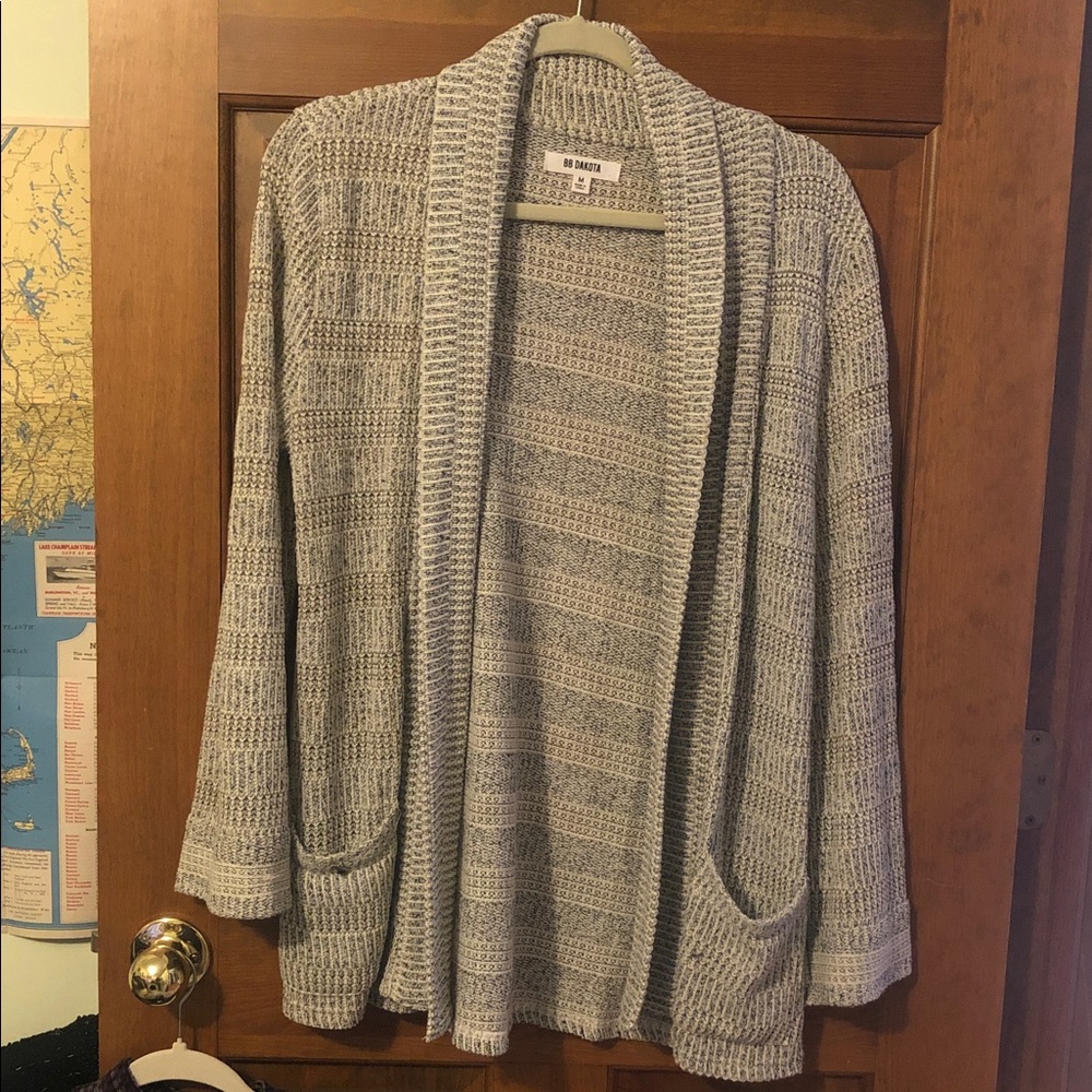 BB Dakota Textured Knit Cardigan